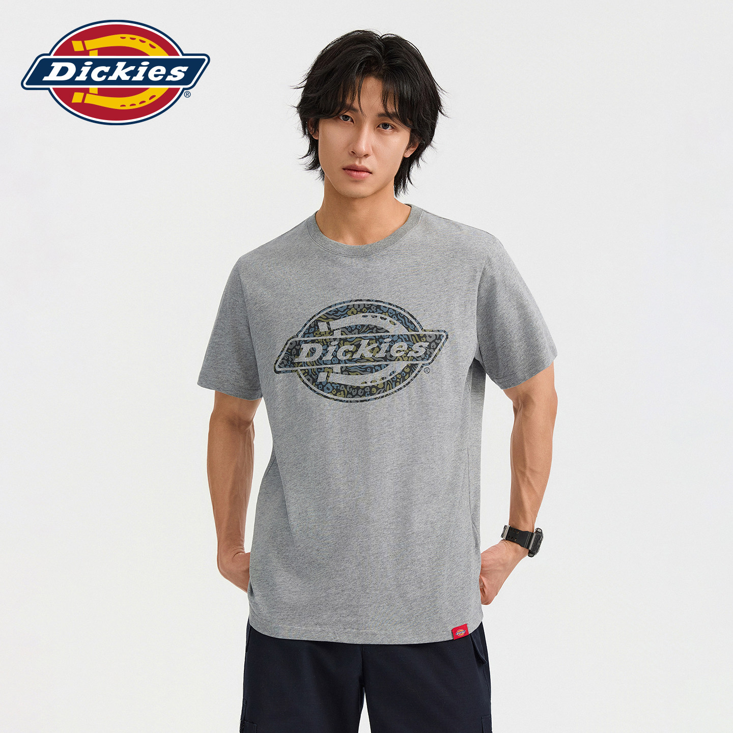 Dickies帝酷适男女情侣同款t恤男短袖夏季潮纯棉男生T恤