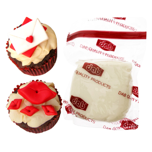 德伯翻糖膏干佩斯454g 糖皮塑型玩偶花卉人偶蛋糕装饰DIY速干慢干