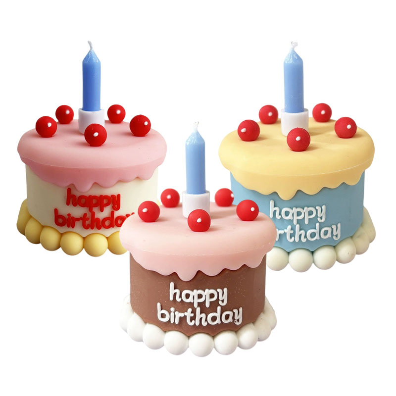 网红软胶立体迷你小蛋糕装饰