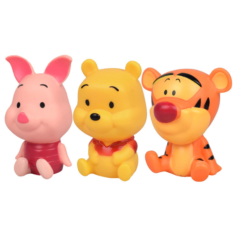 塑料小熊小虎小猪儿童生日蛋糕装饰摆件 卡通可爱烘焙装饰品公仔,节庆用品/礼品,节日装扮用品,淘宝优惠券,粉丝福利购,淘宝优惠卷