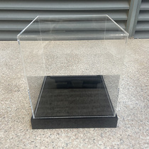 激光切割高透明亚克力有机玻璃镜面板材展示盒防尘罩破损补发包邮