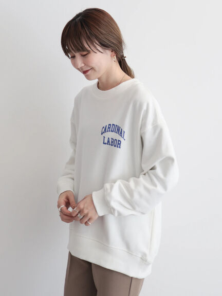 纯原日单小个子字母印花百搭卫衣