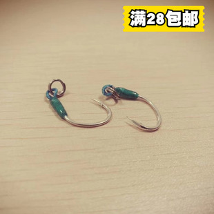 Rc-Trailerhe BBK鹤针溪流路亚手工绑勾铁板军鱼死亡翻滚单钩鸦语