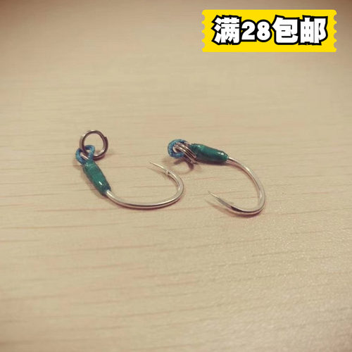 路亚单钩鸦语军鱼绑钩