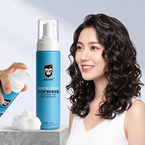 大头猿塑发雕发蜡湿发感蓬松