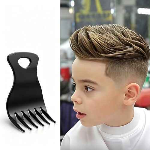 爪梳迷你小号男士油头梳复古背头