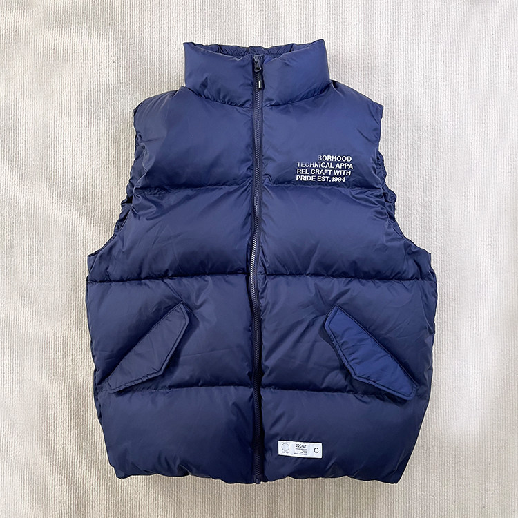 THoracle羽绒马甲保暖刺绣工艺