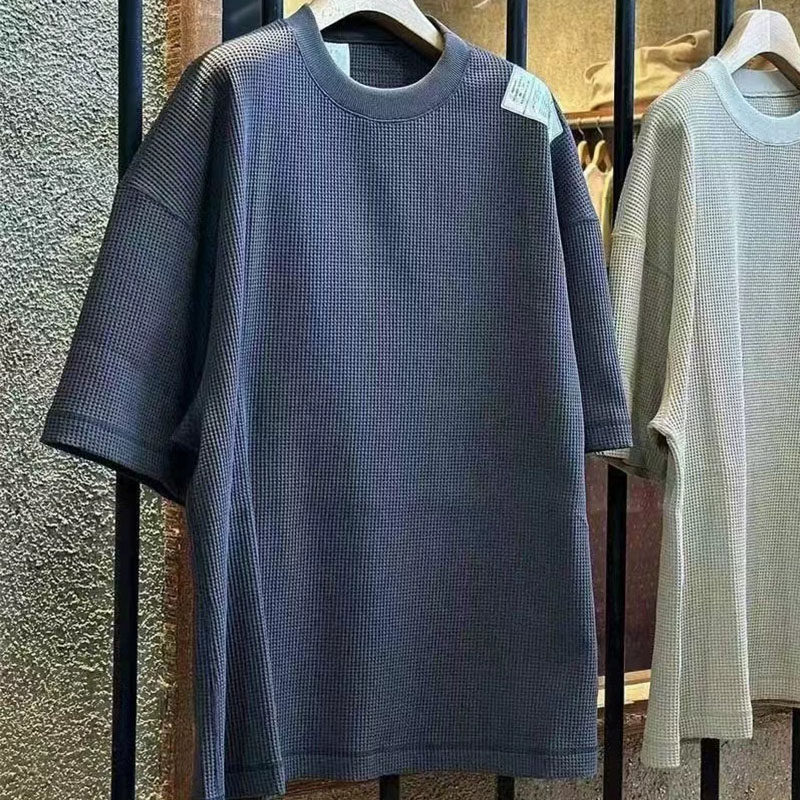 THoracle短袖日系华夫格短袖