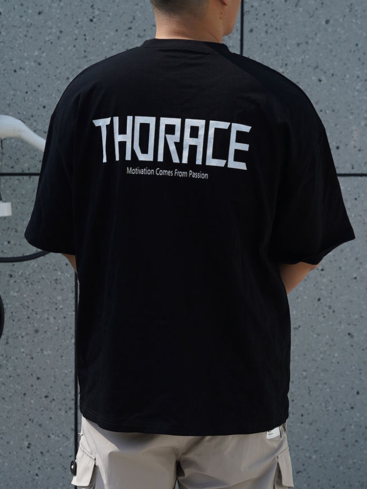 THoracle短袖日系刺绣T恤