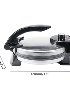 跨境出口美规欧规薄饼机大饼机春饼机家用电饼档春卷ROTI MAKER