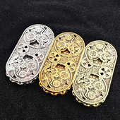 七合一机械风双轮盘金属骰子现货coc跑团龙与地下城桌游骰子