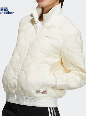 Adidas/阿迪达斯正品FAVORITES BOMBER 女子运动棉服 H18640