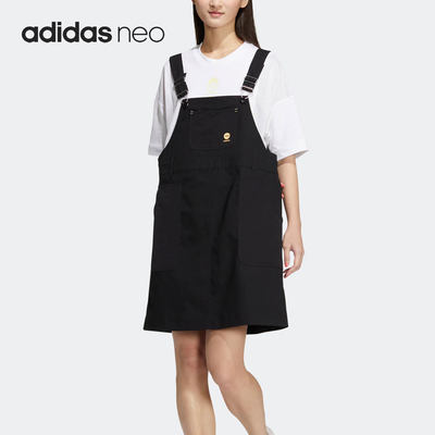 Adidas/阿迪达斯正品 GR DRESS 女子运动背带连衣裙 HS6833