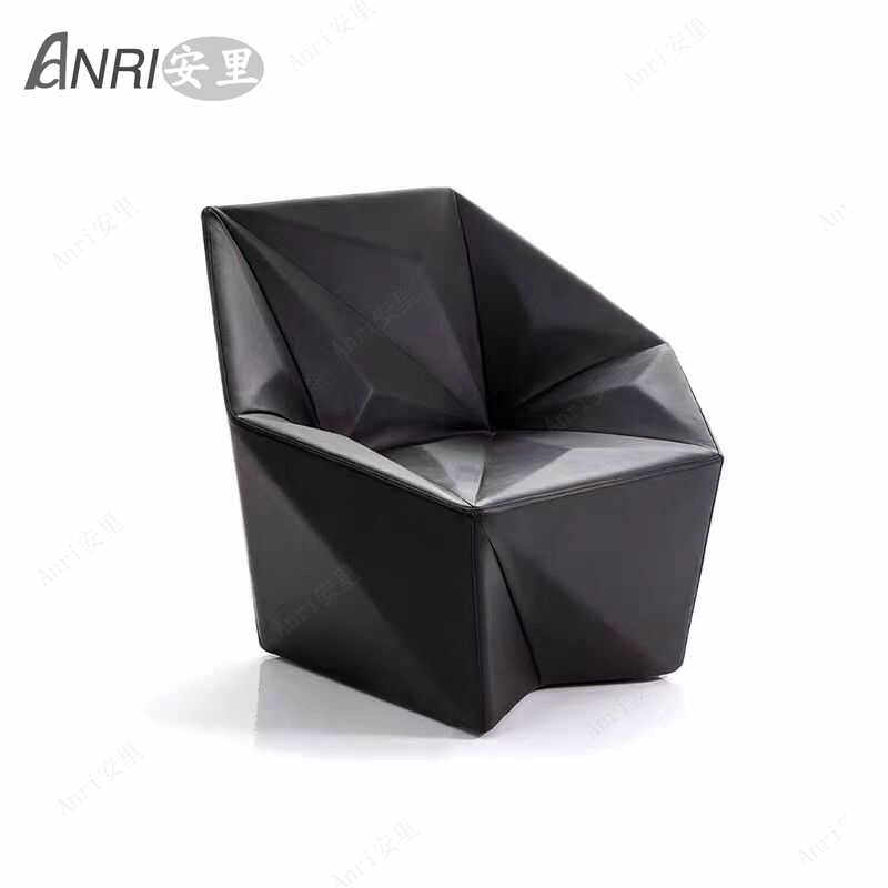 半包全包五角星玻璃钢渐变色椅
