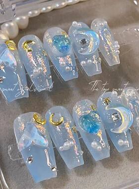 人气款手工儿童穿戴甲女