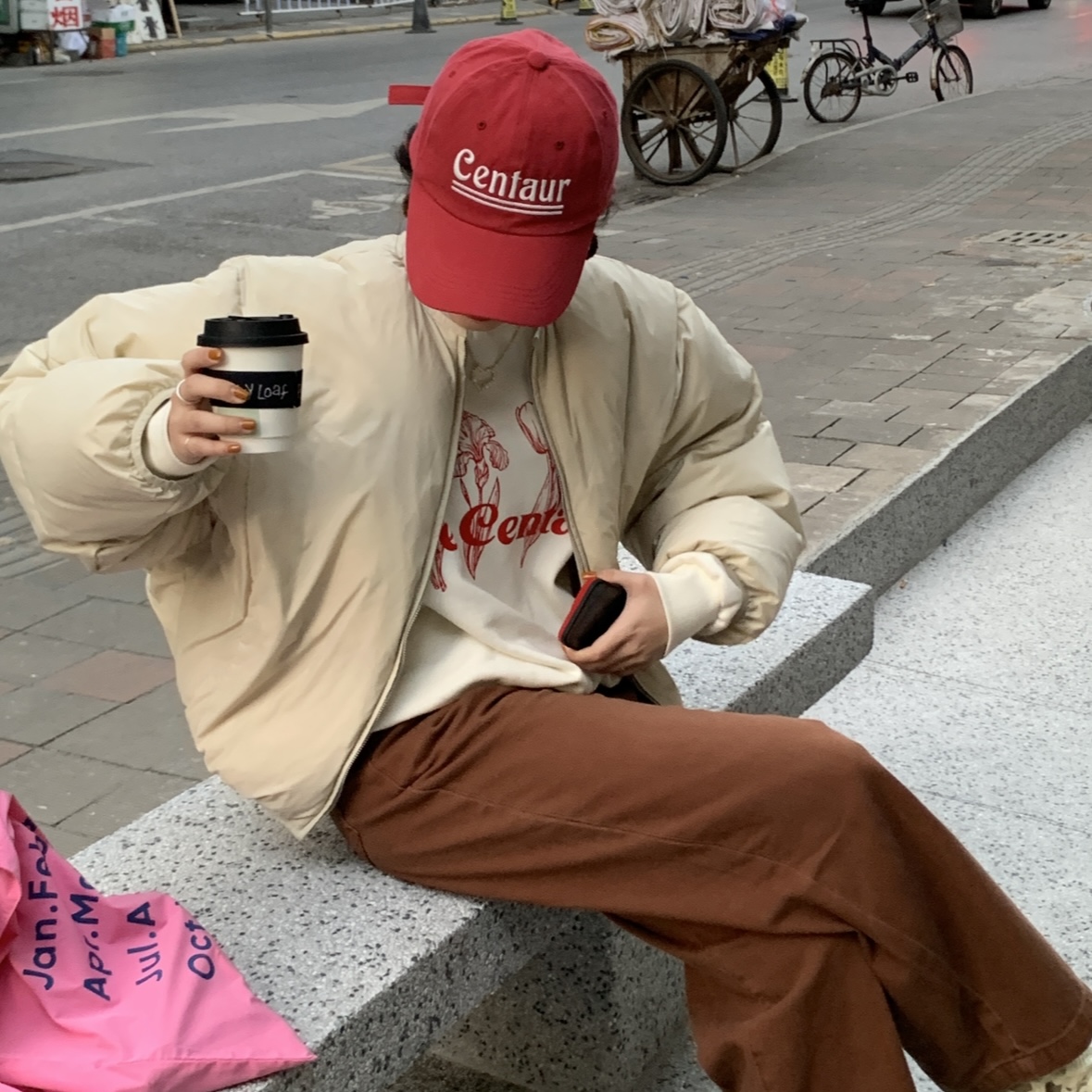 四元siyuan90%白鸭绒短款外套