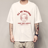 2022年夏季 海贼王四皇T恤百兽凯多大妈短袖 衣服黑胡子休闲衣服