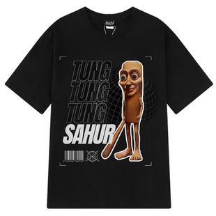 Italian Brainrot Tralalero Tralala夏季潮流时尚意大利脑腐T恤