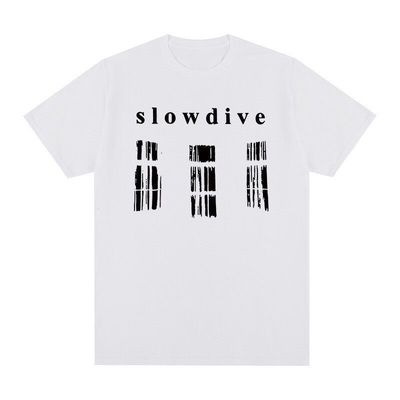 Slowdive my bloody夏季休闲纯棉时尚圆领小众大码短袖T恤情侣男