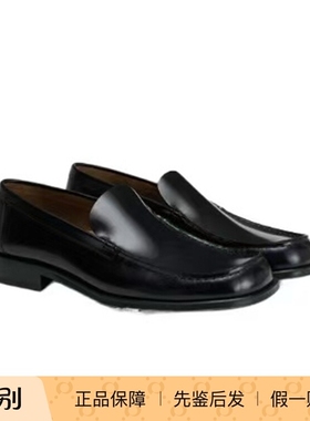 Lemaire 25秋冬 黑色女士套脚乐福皮鞋正品代购FO0249LL0163BK999