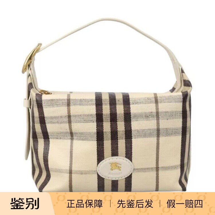 Burberry博柏利25秋冬mini格纹女士Highlands手提挎包代购8119953