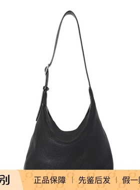 The Row 25秋冬 黑色女士牛皮百搭可调节单肩斜挎包W1809L611BLAN