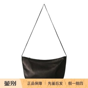 Row 代购 25秋冬 Izzy皮革挎包正品 W1884L614BA 黑色女士单肩W The