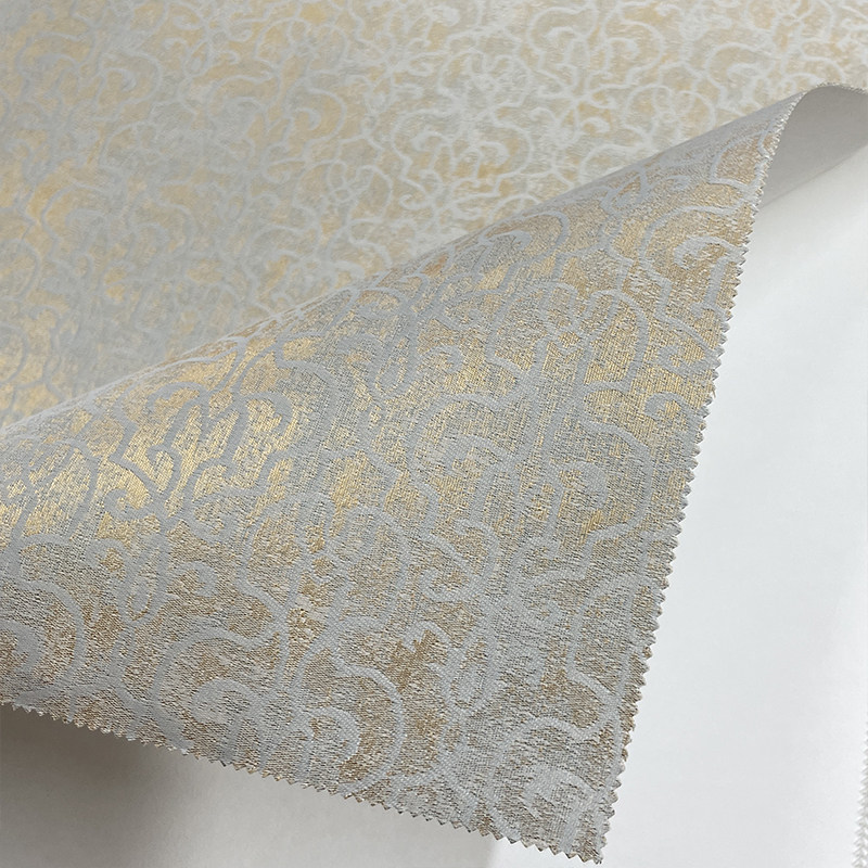 欧美奢华客厅卧室书房餐厅背景墙暗花无缝墙布法式轻奢提花暗纹