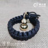 武术流星锤布鲁头黄铜实心户外一体防身成人流星胆实战防狼自卫器