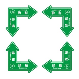 垃圾桶定位贴物品定位点标示消检防火灭火器定位点标示贴垃圾分区