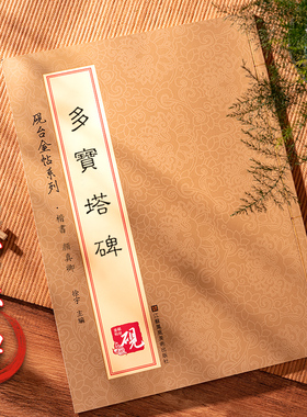 颜真卿字帖颜真卿多宝塔碑字帖 颜勤礼碑 原碑原文练字贴 简体旁注 颜体碑帖书法放大临摹书法技法笔画解析毛笔成人字帖书法练字本