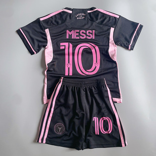迈阿密国际球衣梅西世界杯儿童足球服阿根廷10号男女童速干训练服