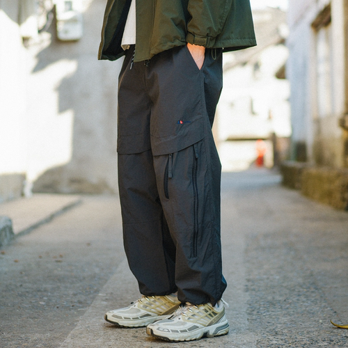 兔先森美式潮牌高街工装阔腿裤