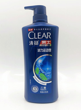 活力运动薄荷型去屑洗发水清扬