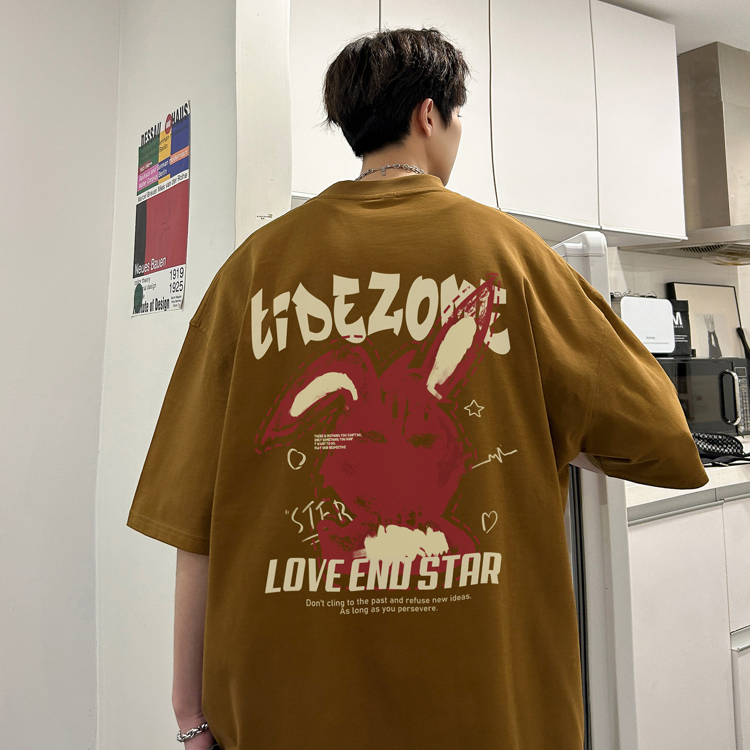 重磅280克精梳双纱精密赛络纺T恤纯印花短袖男T2801-P38控58,男装T恤,星座610B-1