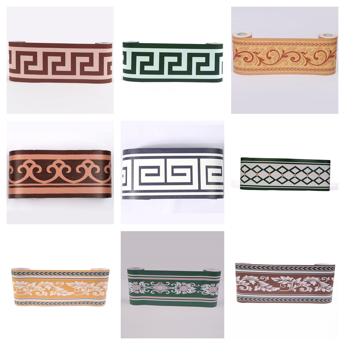 自粘腰线条餐饮饭店墙裙墙围贴边踢脚线防水防潮装饰条美边条墙纸,家装主材,PVC墙纸,淘宝优惠券,粉丝福利购,淘宝优惠卷