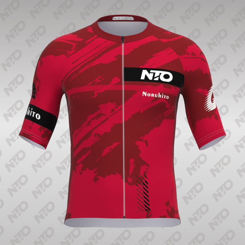NTO新款红色长短袖骑行服紧身舒适公路车衣速干透气自行车服男女
