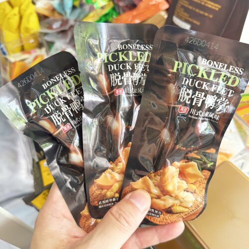山姆有友脱骨鸭掌山椒味独立包装