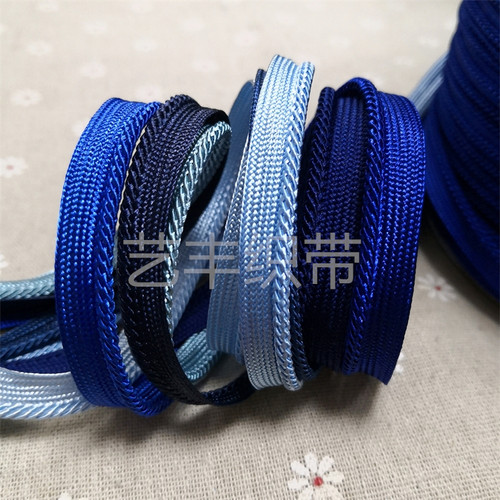 滚边绳抱枕窗帘嵌条服装辅料镶边装饰包边条涤纶子母带出芽织带 - 封面