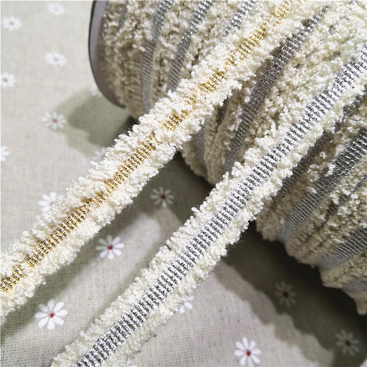 1.5CM宽带金银丝压镶花边小香风衣襟领边裙子下摆装饰织带手工DIY,服饰配件/皮带/帽子/围巾,DIY编织材料包,淘宝优惠券,粉丝福利购,淘宝优惠卷