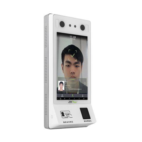 中控ID700-A人证核验动态人脸识别指纹比对身份一体机登记体温