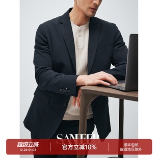 睿智之选 休闲西服外套 抗皱免烫天丝四面弹 男士 DAS249 春秋季