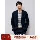 春季 DAS246 休闲西服外套 商务绅士 舒适弹力高密针织拱针工艺男士