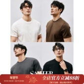 夏季 DAT954 舒适透气百搭圆领T恤 BI入基础短袖 高档莫代尔PIMA棉