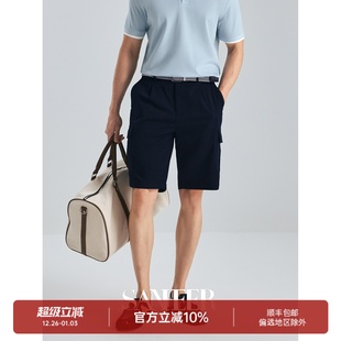 夏季 高端抗皱四面弹棉质 工装 休闲五分裤 DBL030 短裤 轻松惬意