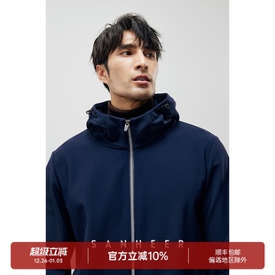 连帽夹克外套 冬季 男士 防风加厚复合加绒面料 DAJ350 防寒BI入款