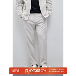 单褶直筒休闲裤 无比百搭好穿 男士 春季 DBL013 高档干爽垂感面料