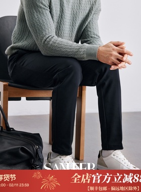 冬季抗寒“羽绒裤” 黑科技保暖3D羽绒底 抗皱显瘦休闲裤 DBL048