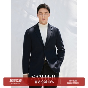 意式 外套 绅士 都市百搭休闲西装 DAS272 高端暗纹针织羊毛面料