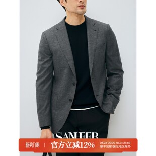 外套 秋冬西装 SUPER120S千鸟格VBC羊毛面料 DAS264 比耶拉骑士